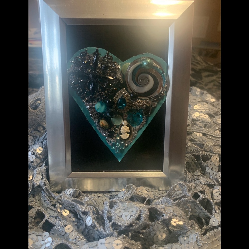 Original jeweled heart